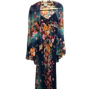 Fuzzi Dress with Shawl - Excellent Condition - Size Small